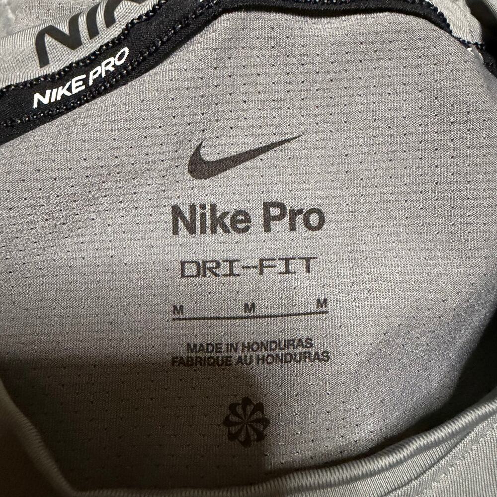 Nike Pro MN Vikings 11-ON Short-Sleeved Shirt Womens Medium Gray - Picture 7 of 9